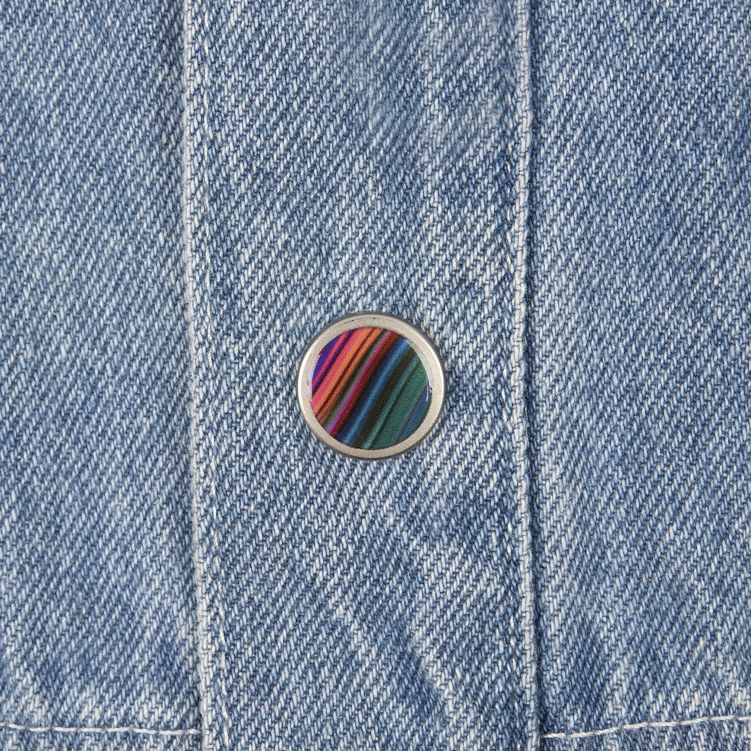 Куртка джинсовая O2, голубая с логотипом