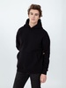 Худи Kulonga Oversize, черное с логотипом