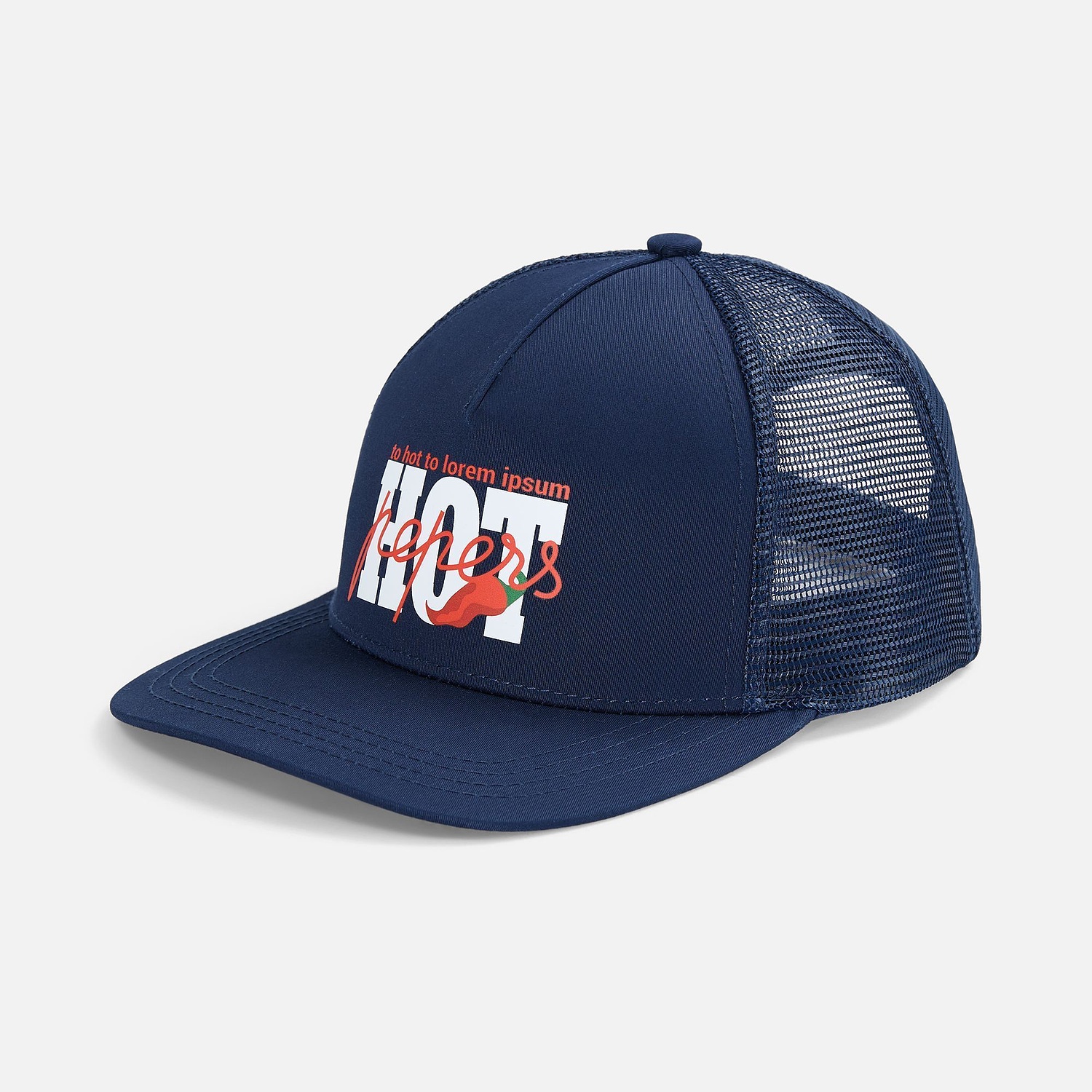 Бейсболка Seguro Air, темно-синяя с логотипом