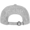Бейсболка Woolridge, серый меланж с логотипом