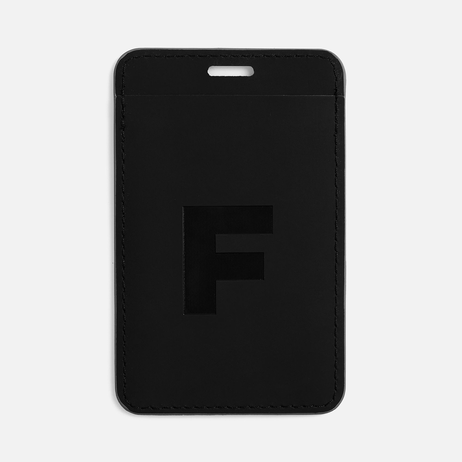 Чехол для пропуска Shall Simple, черный