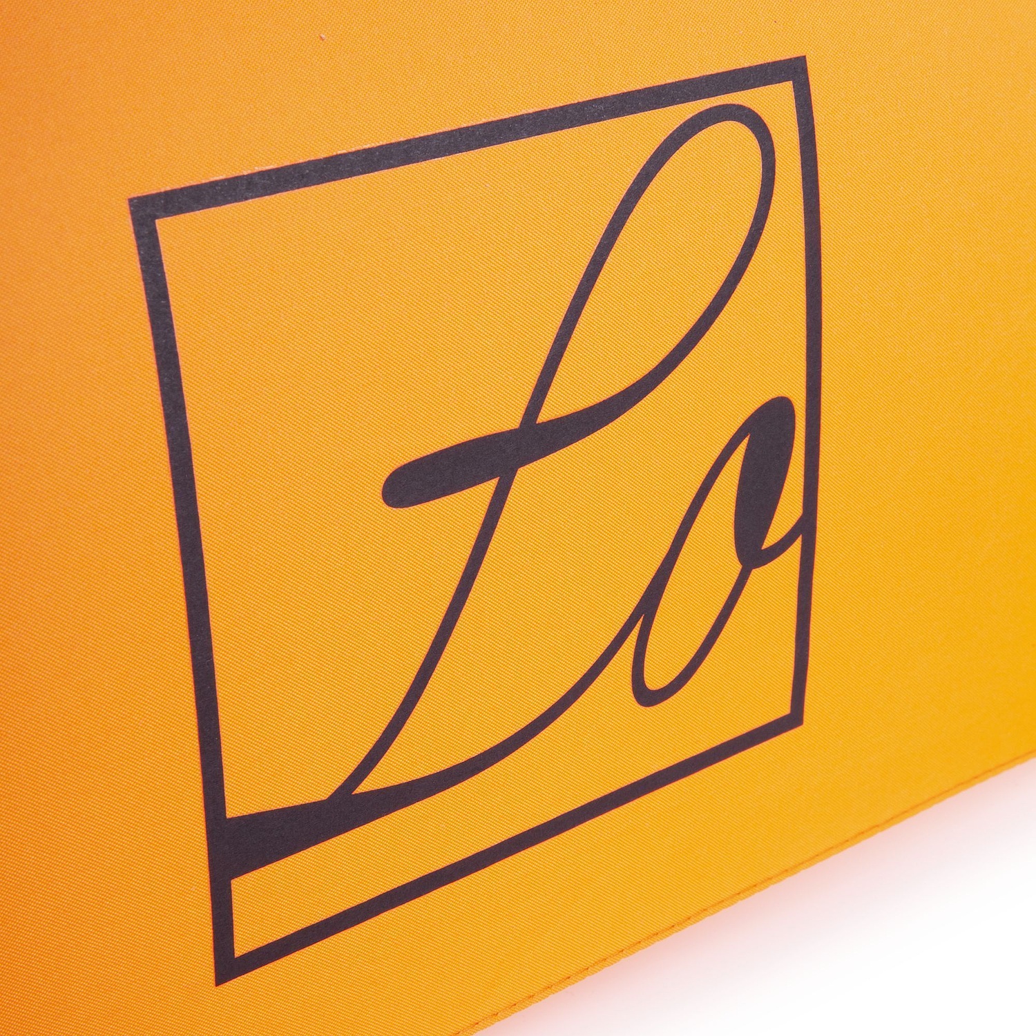 Зонт складной Basic, оранжевый с логотипом