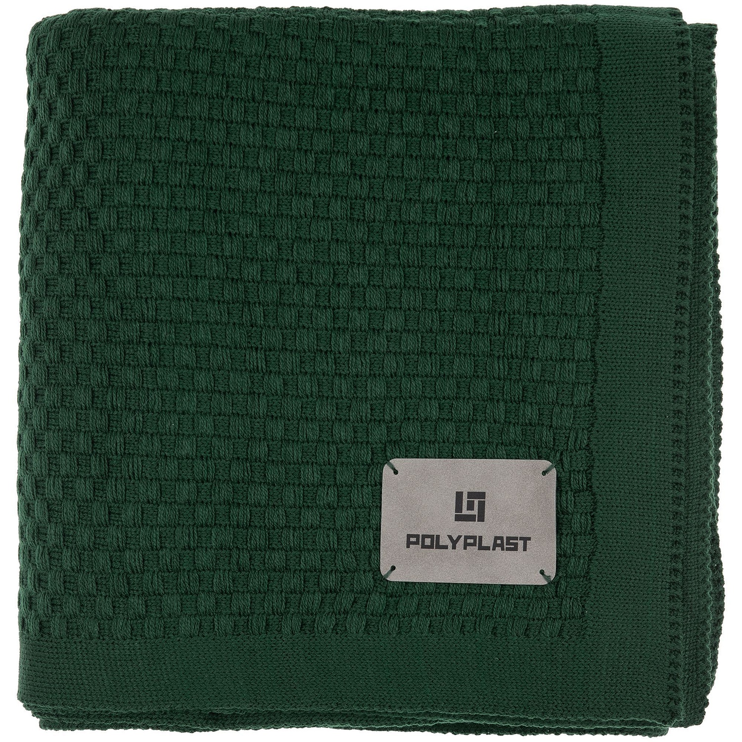 Плед Sheerness, темно-зеленый