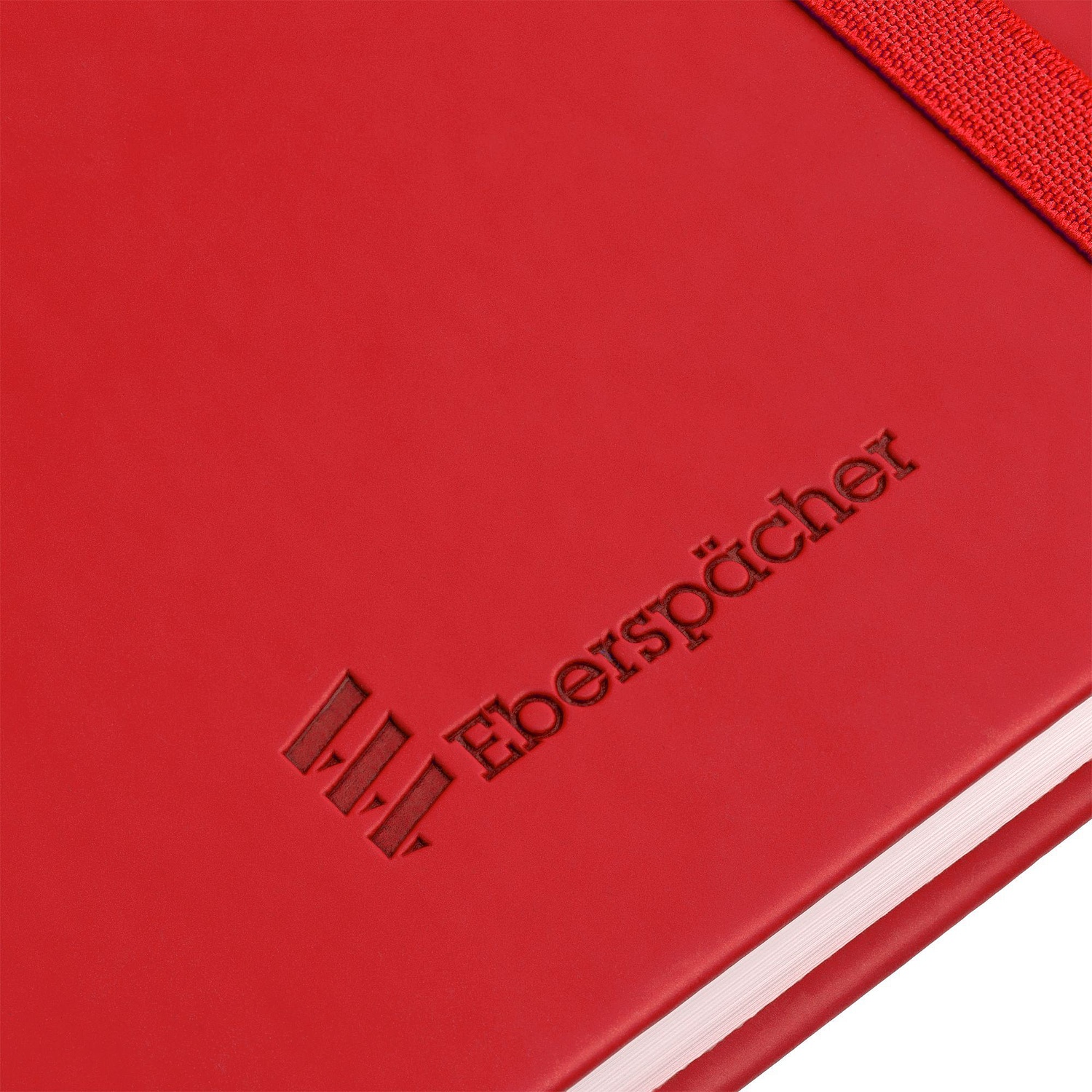 Ежедневник Favor Gold, недатированный, красный с логотипом