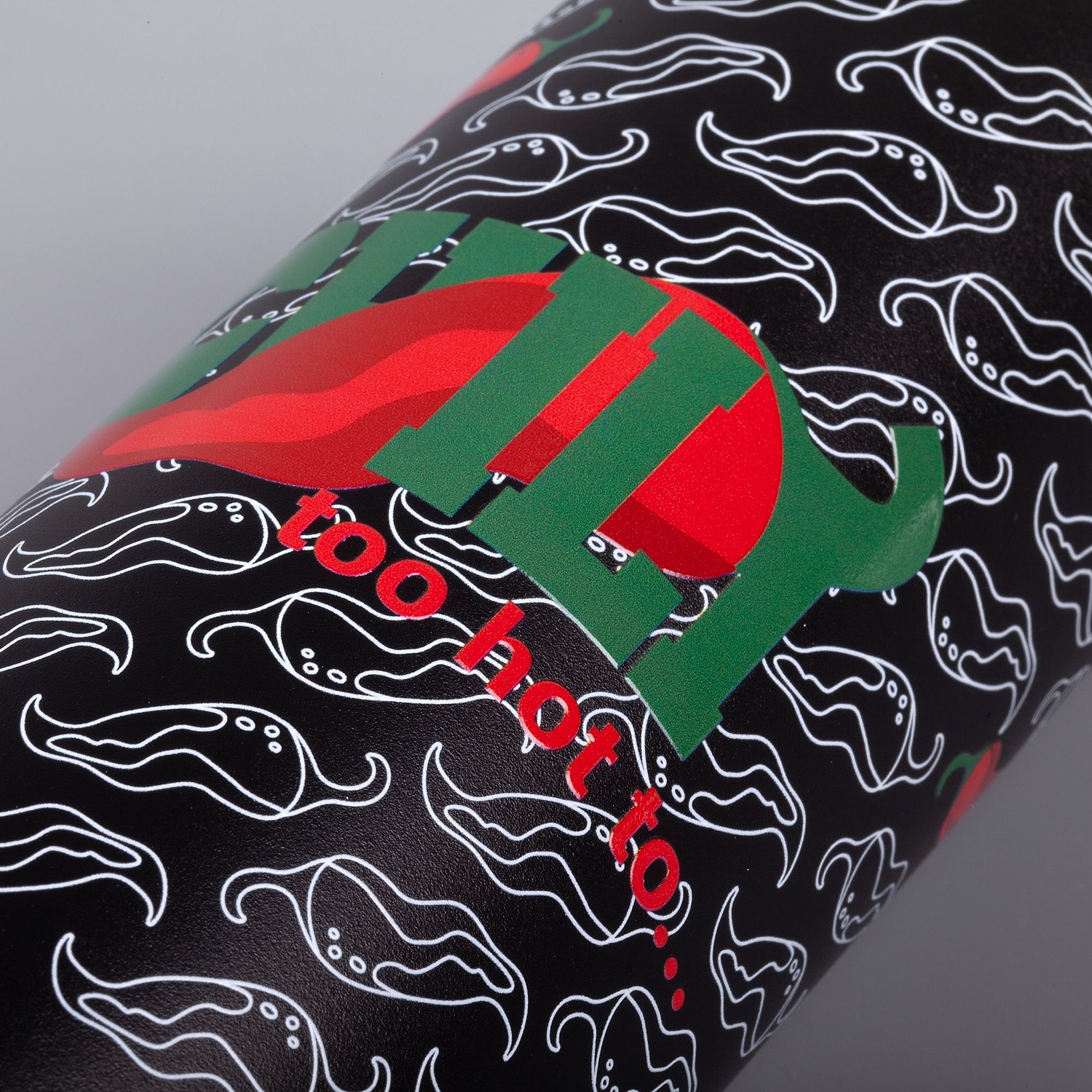 Термостакан Waterford, черный с логотипом