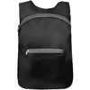 Складной рюкзак Barcelona, черный с логотипом