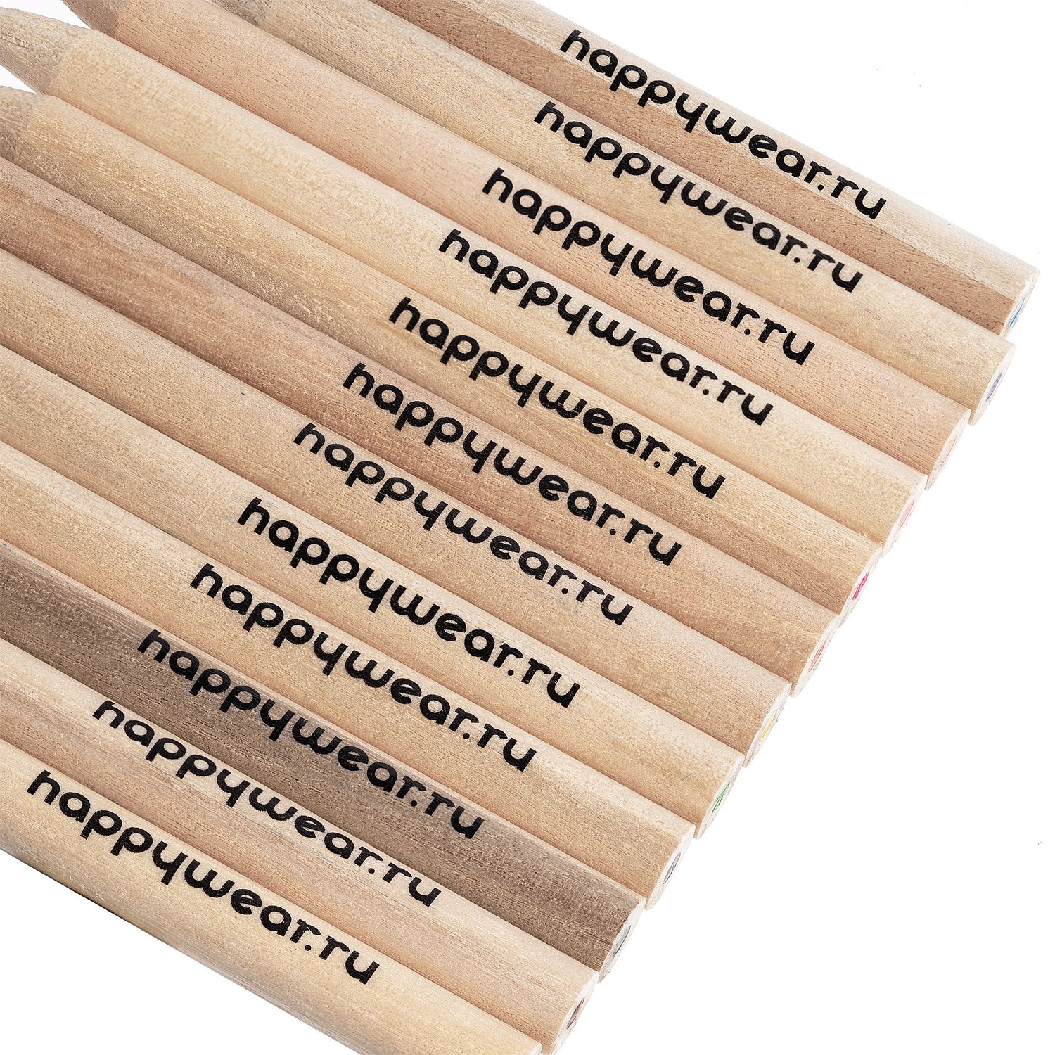 Набор цветных карандашей Pencilvania Middle с логотипом