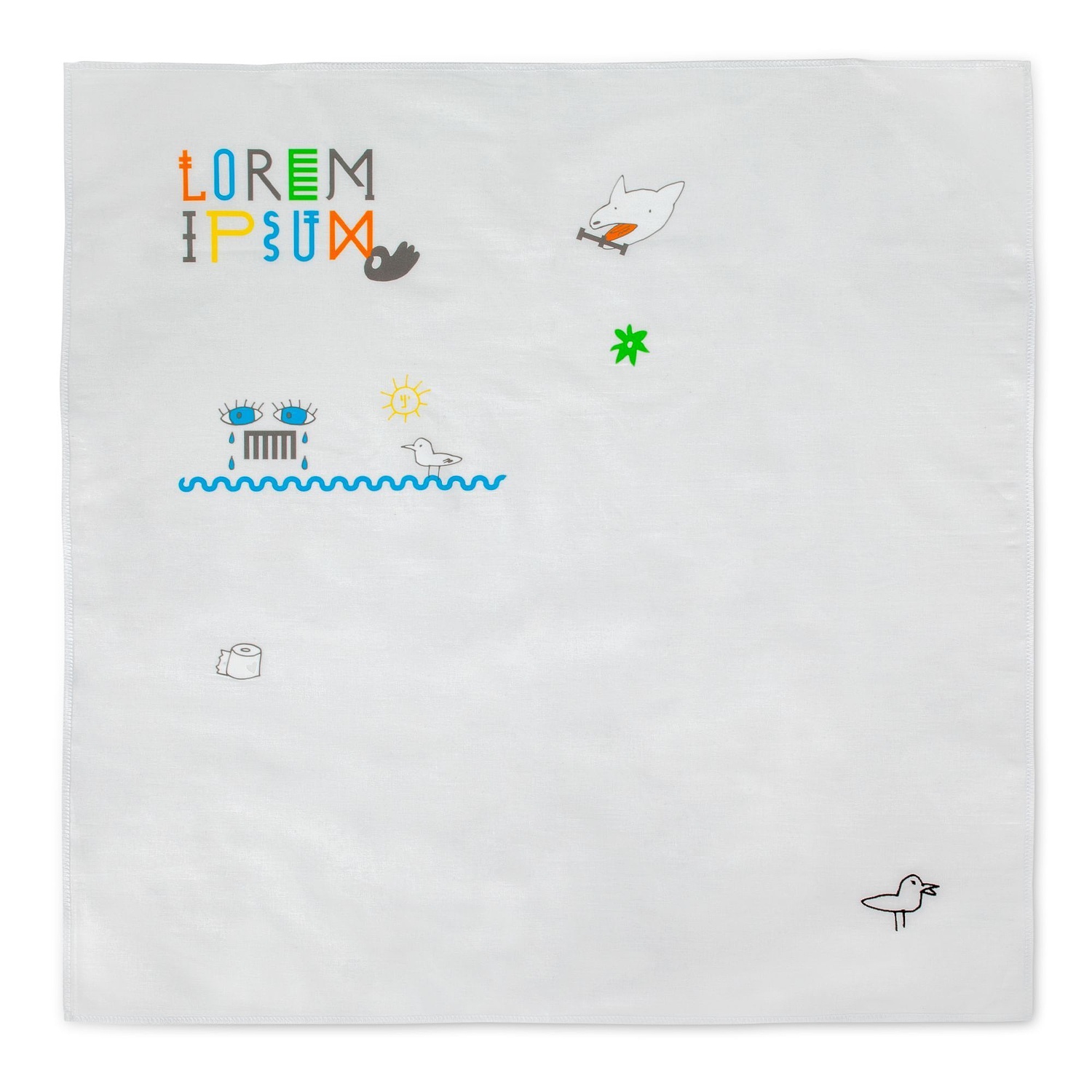 Бандана Overhead, белая