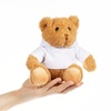 Мягкая игрушка «Мишка Cuddleton» в белом худи с логотипом
