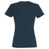 Футболка женская Imperial Women 190, синяя (petrol) с логотипом