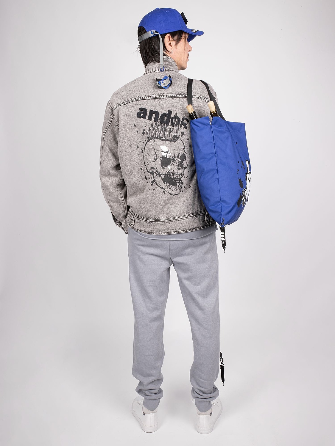 Джоггеры J2, серые с логотипом