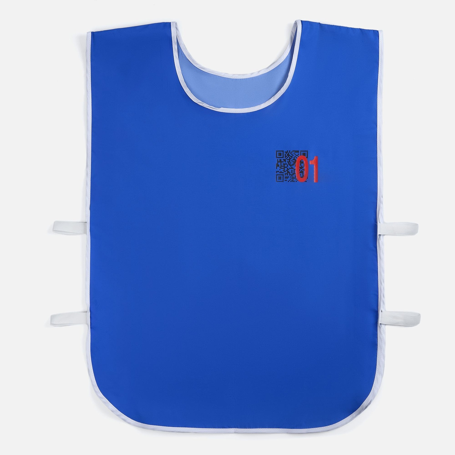 Манишка Member, синяя с белым