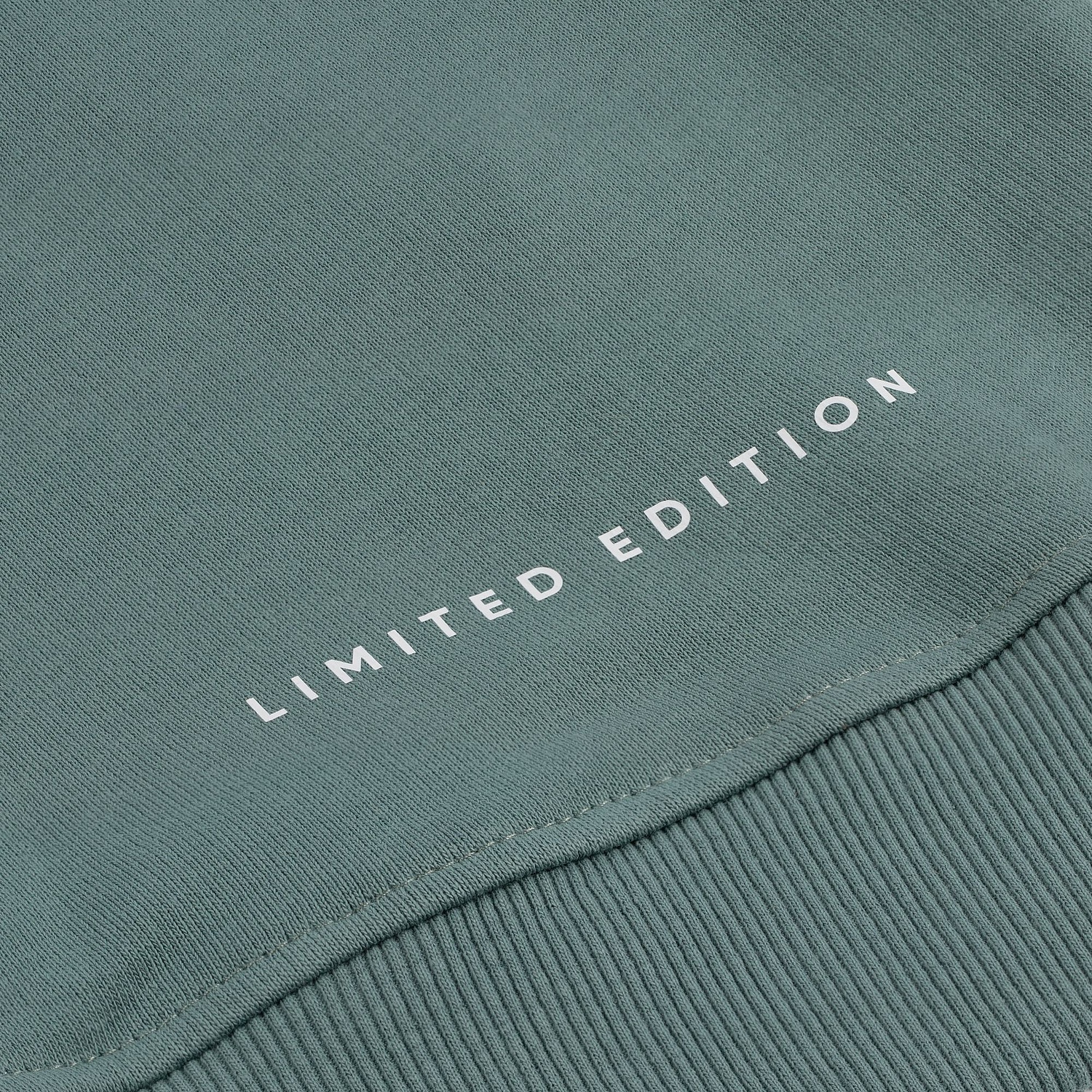 Худи оверсайз Kulonga Comfort, серо-зеленое с логотипом