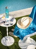 Солнцезащитные очки Grace Bay, белые с логотипом