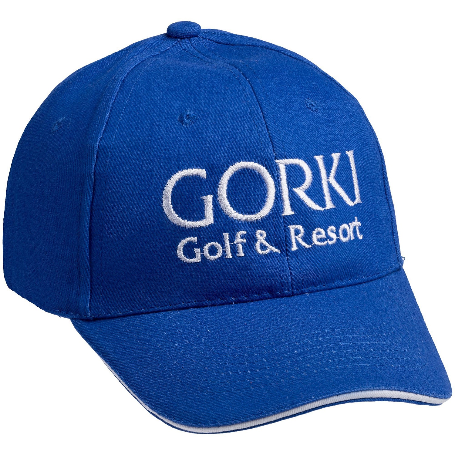 Бейсболка Buffalo, ярко-синяя с логотипом