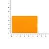 Наклейка тканевая Lunga, L,оранжевый неон с логотипом