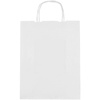 Пакет бумажный Willy, малый, белый с логотипом