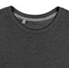 Футболка унисекс Firm Wear, черный меланж с логотипом