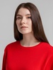 Свитшот унисекс BNC Inspire (Organic), красный с логотипом