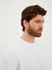 Футболка Oversize Premium, белая с логотипом