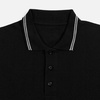 Рубашка поло Virma Stripes, черная с логотипом
