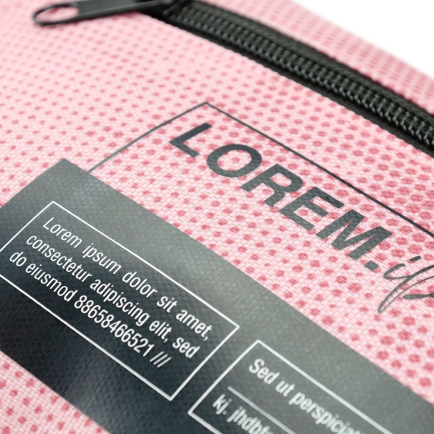 Поясная сумка Pink Marble