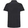 Рубашка поло унисекс Pitcher, черная, размер XXL
