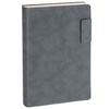 Ежедневник Lable, недатированный, темно-серый с логотипом