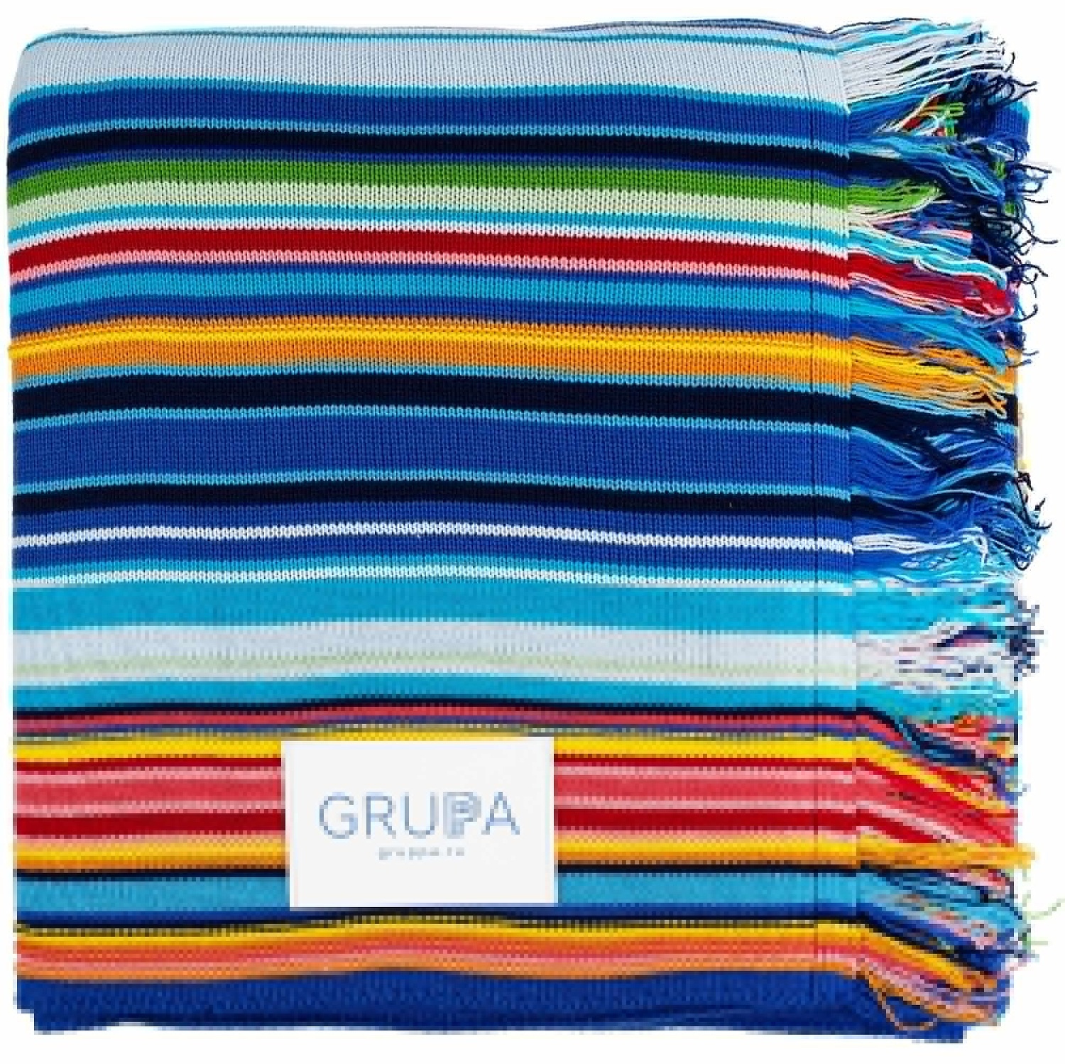 Лейбл из ПВХ Dzeta, ХL, белый с логотипом