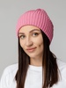 Шапка Yong, розовая с логотипом