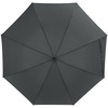 Зонт-трость Lanzer, серый с логотипом