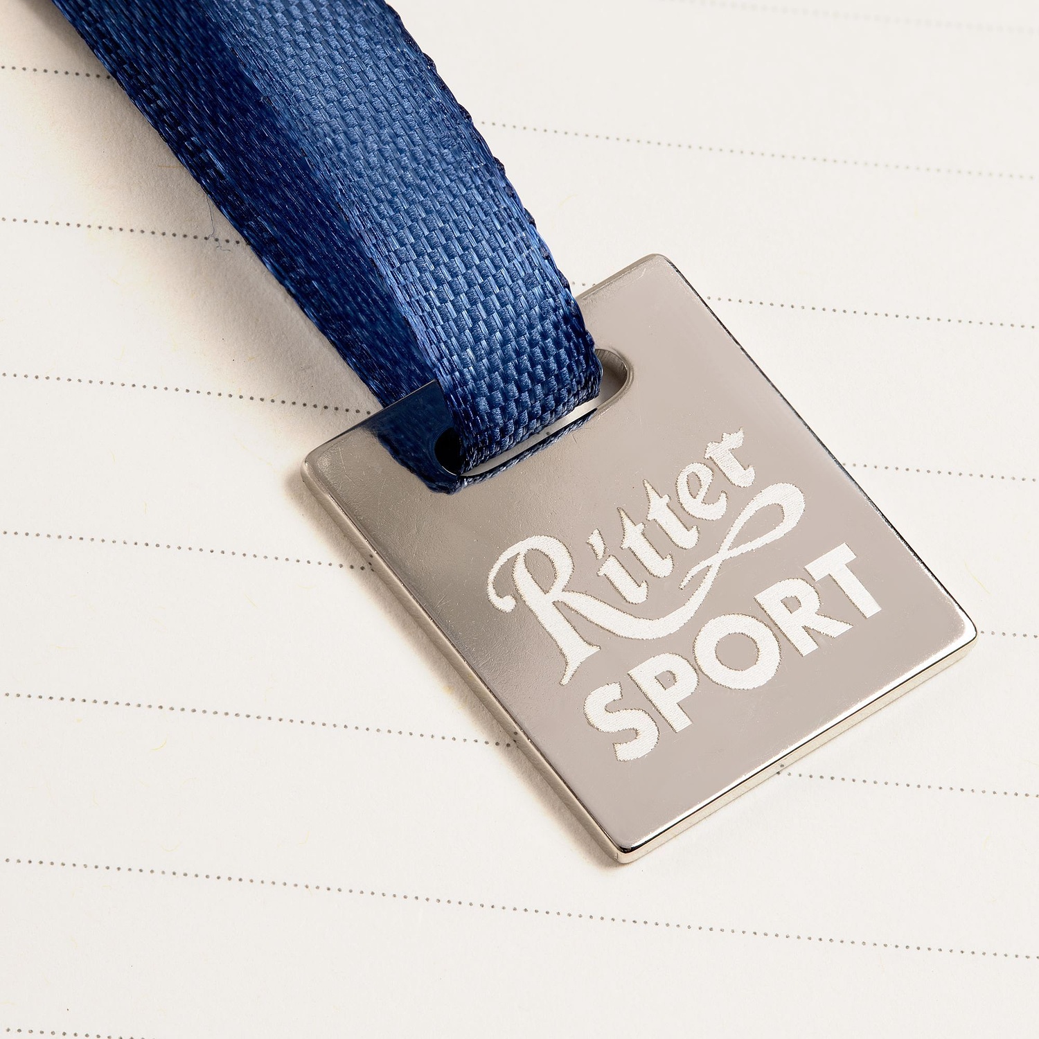 Ежедневник Shall Light, недатированный, синий с логотипом