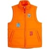 Жилет детский Kama Kids, фиолетовый с логотипом
