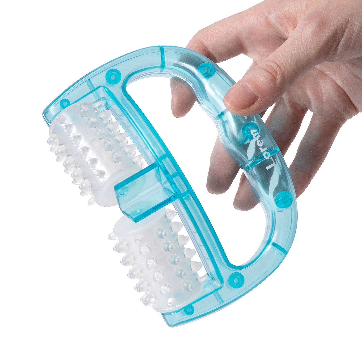 Роликовый ручной массажер Bodyrolla, синий