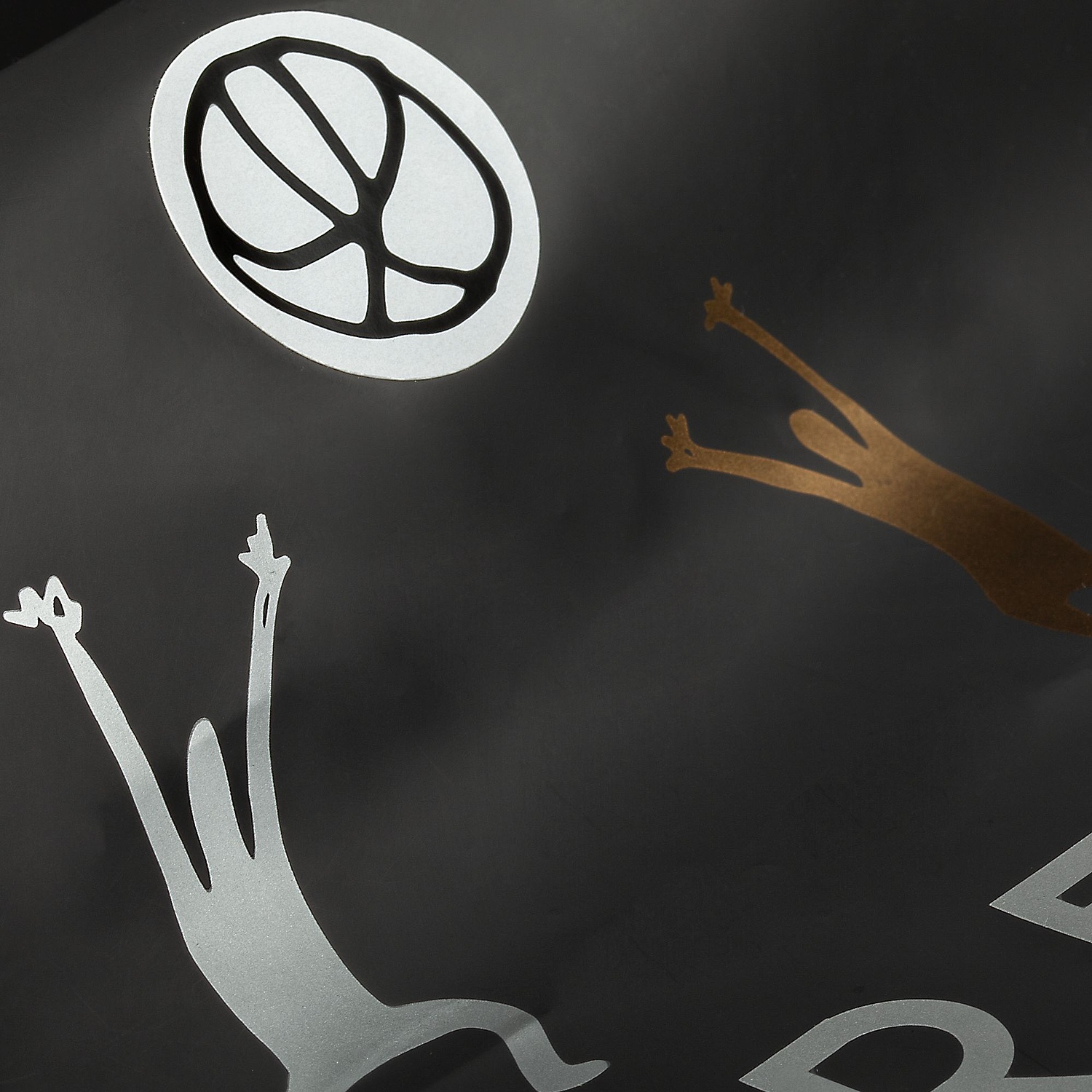 Пакет Zip Lock, M, черный с логотипом