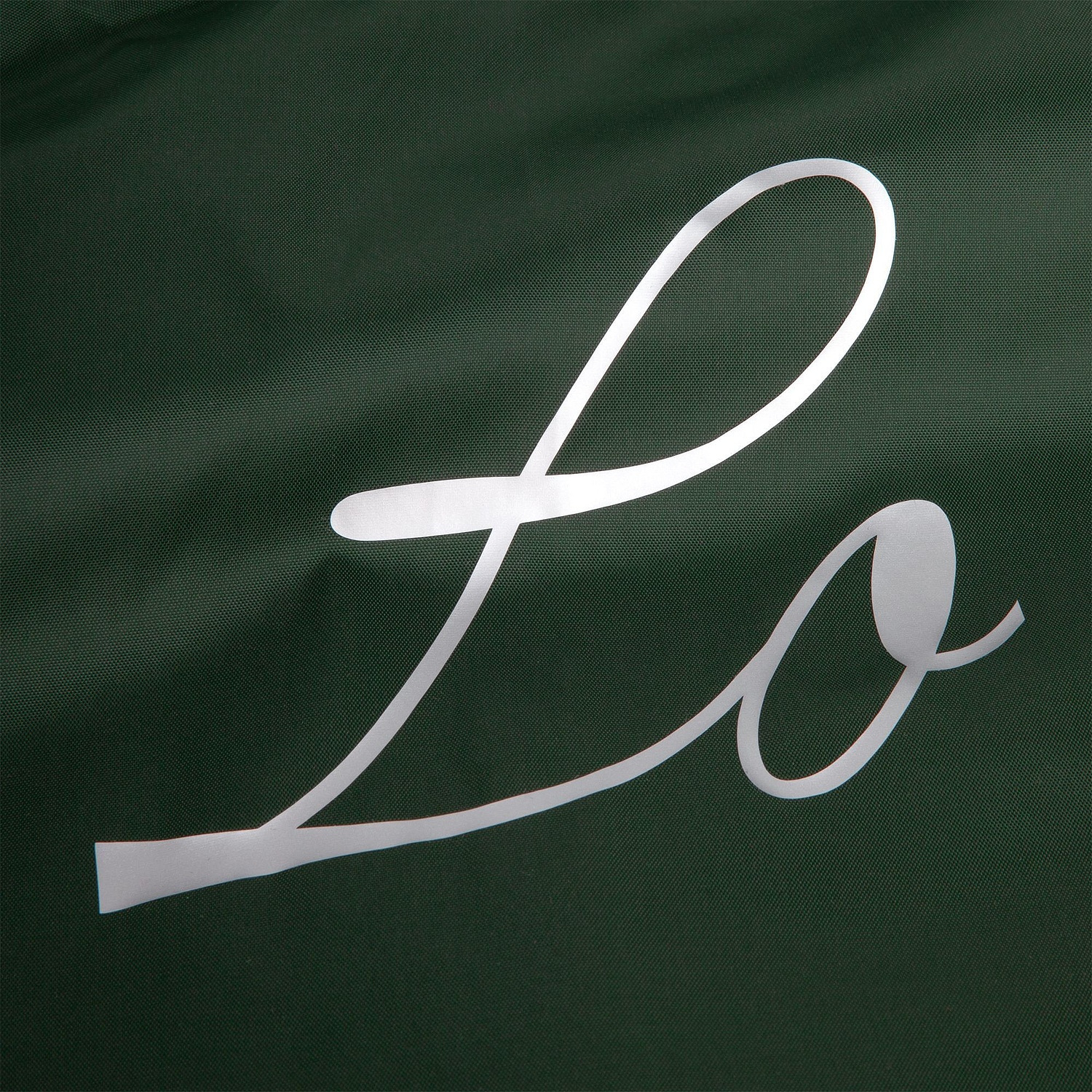 Ветровка из нейлона Surf 210, зеленая с логотипом