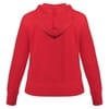 Толстовка женская Hooded Full Zip красная с логотипом