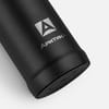 Термос «Арктика 600» с питьевой системой, черный с логотипом