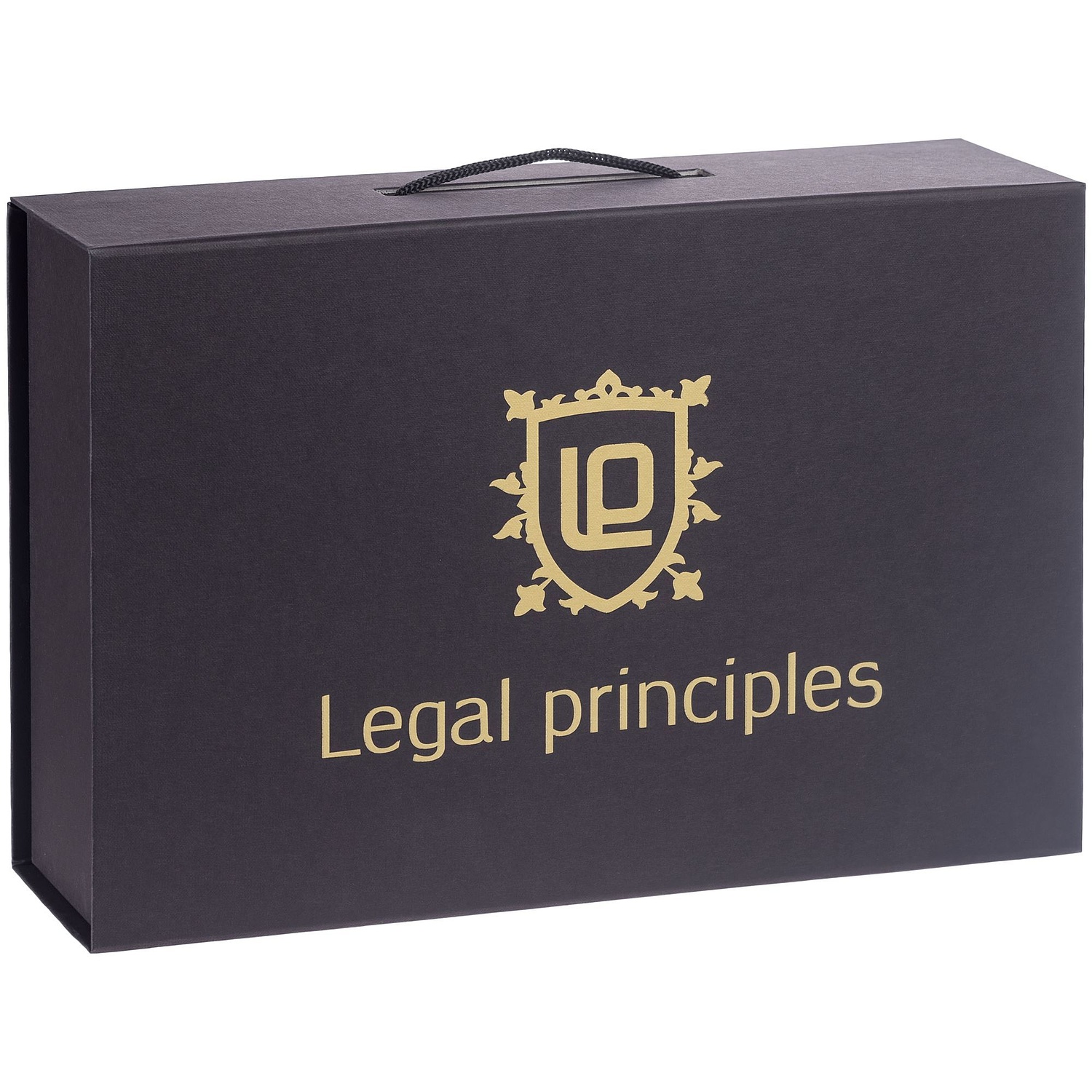 Коробка Big Case, черная с логотипом