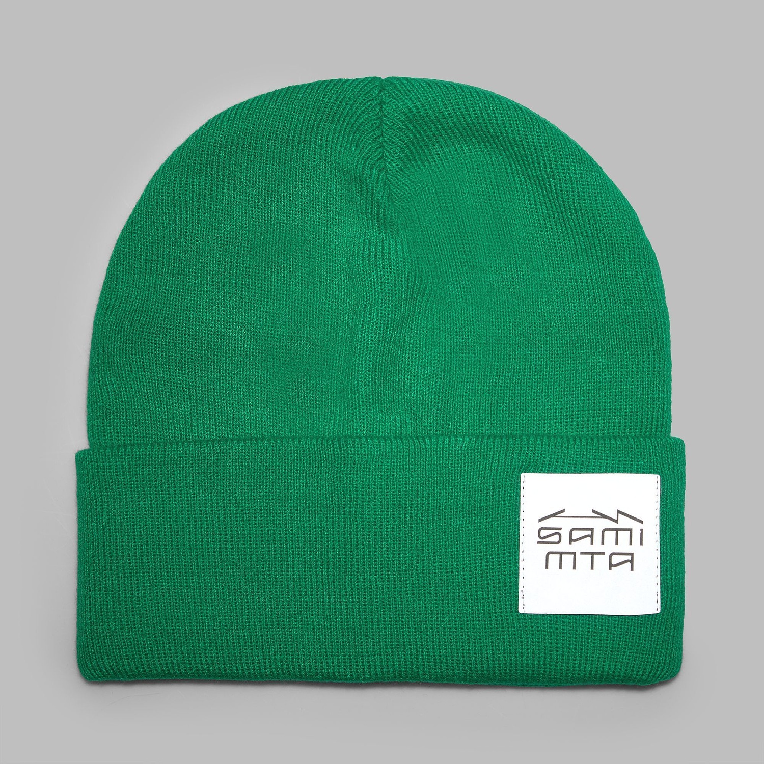 Лейбл светоотражающий Tao, L, серый с логотипом