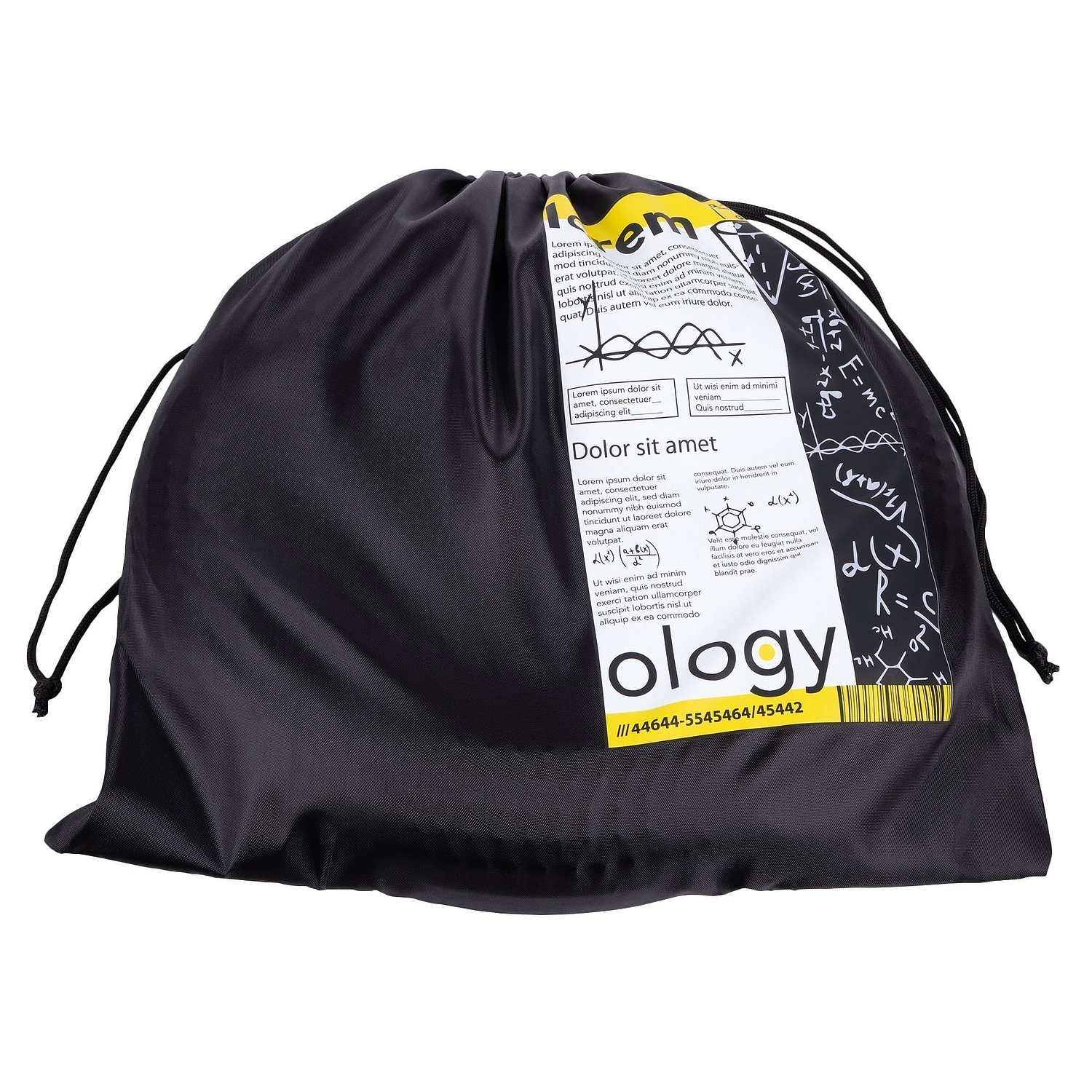 Массажная балансировочная подушка Balansa, серая с логотипом