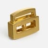 Фиксатор для шнура Latch, золотистый с логотипом