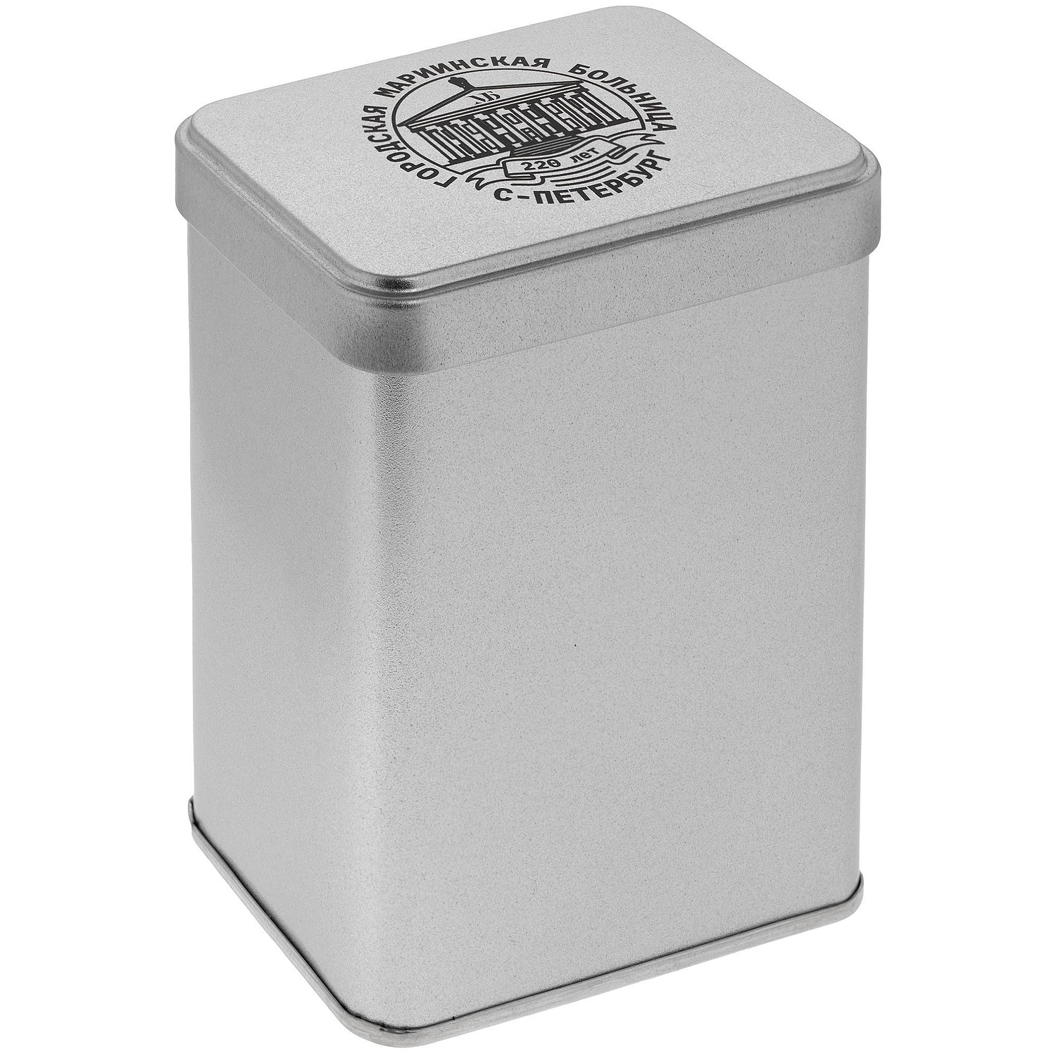 Коробка прямоугольная Jarra, серебристая