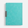 Ежедневник Grande Strap на заказ, датированный, бирюзовый с логотипом