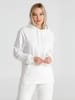 Толстовка с капюшоном унисекс Hoodie, белая с логотипом