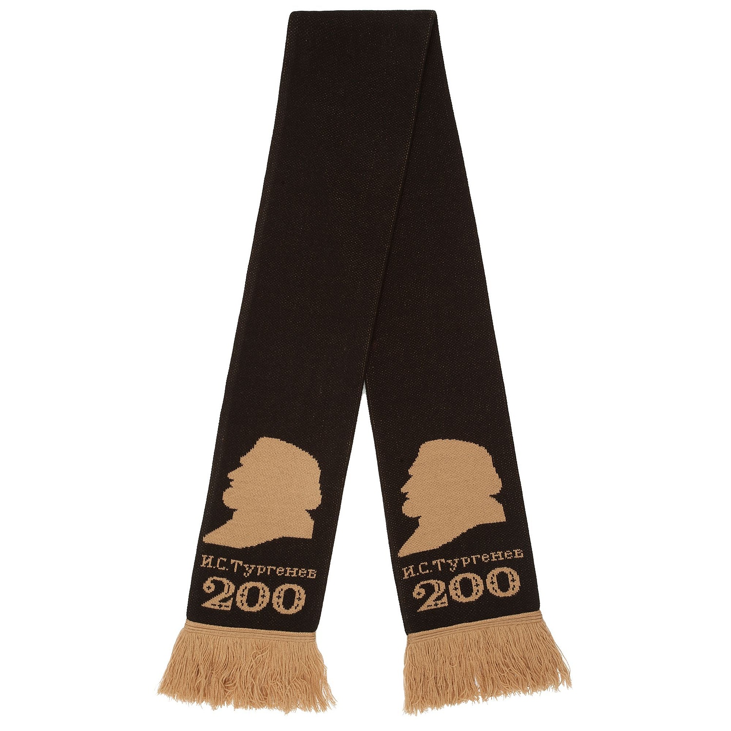 Шарф на заказ Tricksy Classic Fint, L, полушерсть с логотипом