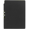 Ежедневник Flexpen Black, недатированный, черный с зеленым с логотипом