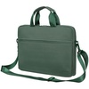 Сумка для ноутбука L215, зеленая с логотипом