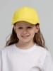 Бейсболка детская Standard Kids, желтая с логотипом