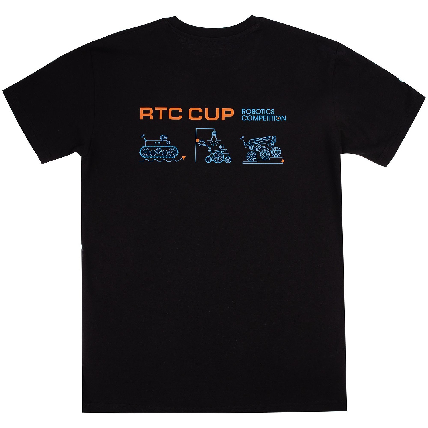 Футболка унисекс T-bolka 140, черная с логотипом